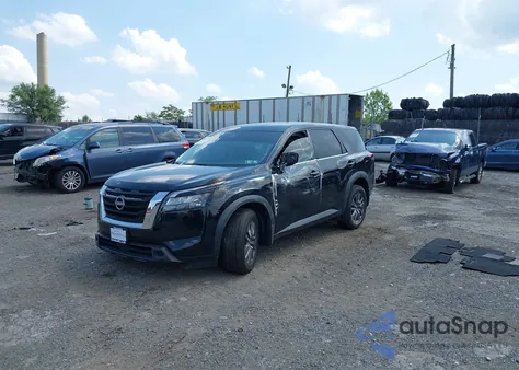 2023 Nissan Pathfinder S 4Wd из США, поврежденный, VIN 5N1DR3AC4PC263324